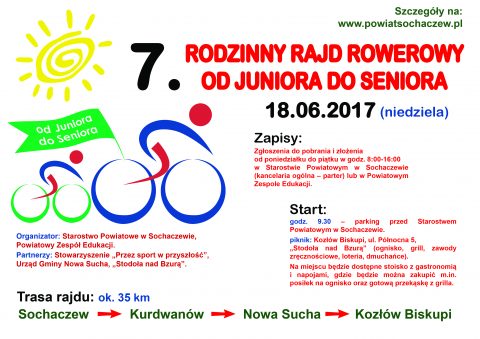 1 plakat rajd rowerowy_2017
